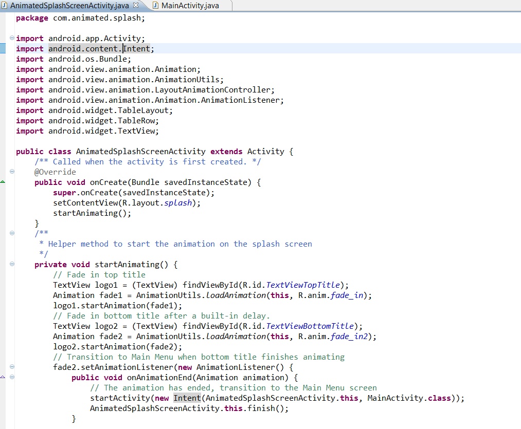 AnimatedSplashScreenActivity.java
