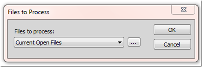 Open The File To Be Processed in Batch