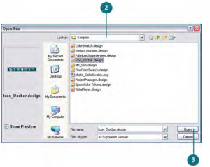 Expression Design Filename Open