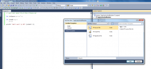 Add New F# Source File
