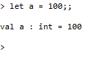F# Interaction Line Ternination