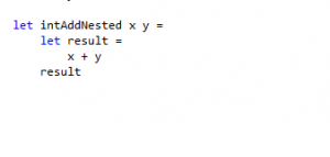Nested Function F#