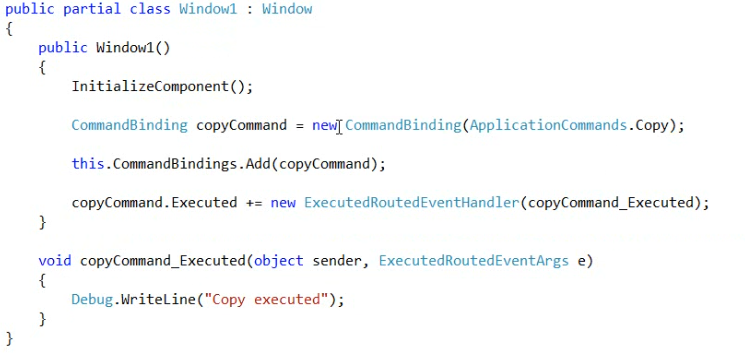 Commands in WPF