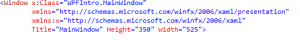 WPF XAML