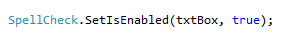 Spell Check in C#