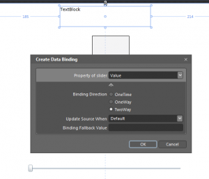 Expression Blend 4 : Element Property Binding Two Way