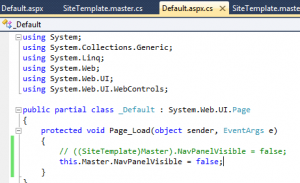 Master Pages ASP.NET