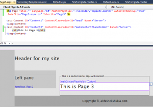 Nested Master Pages ASP.NET