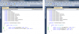 Silverlight 4 : Model View View Model