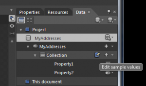Expression Blend 4 : Edit Sample Data