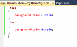 Themes in ASP.NET
