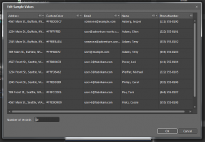 Expression Blend 4 : Add Properties in Sample Values