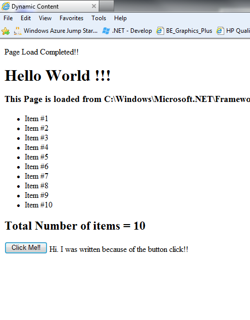 ASP.NET Control Event Handling