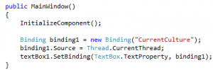 WPF Binding in Code