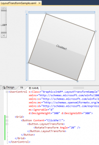 WPF Layout Transform