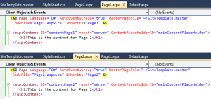 Master Pages ASP.NET