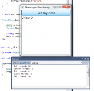 WPF Databinding and Threading