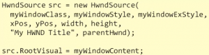 WPF in Win32