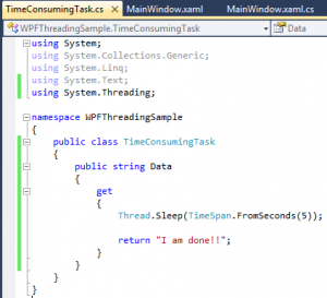WPF Async Work