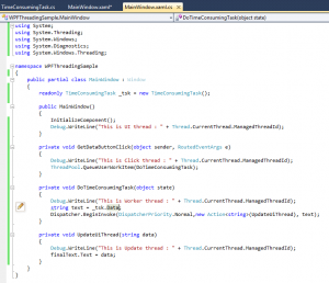 WPF Async Work