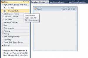 WPF inside Windows Forms