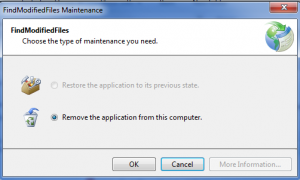 ModifiedFilesFinder 1.0