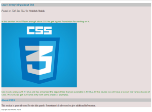 Style By CSS Id
