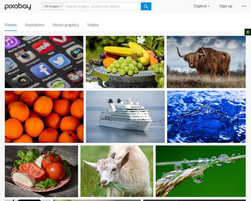 a screenshot capture using chrome